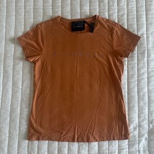 Richmond Women's Tee in Warm Orange